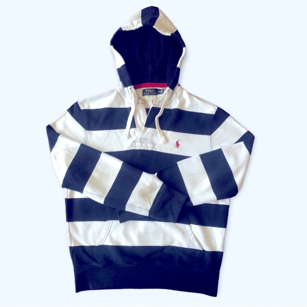 Original polo Ralph Lauren warm hoodie sweater, good for fall and winter,